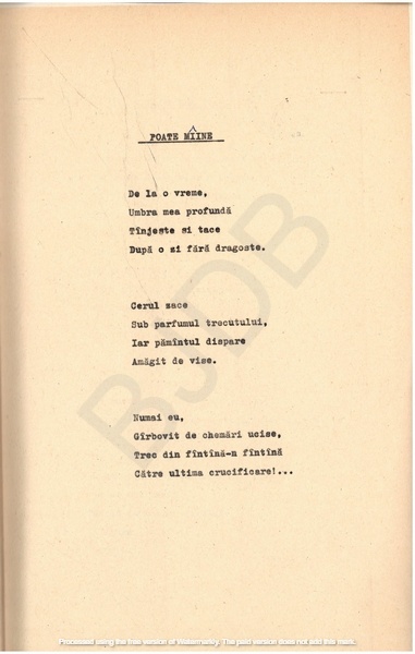 M-1076-1130-23 - 55 de Poezii în manuscris dactilografiat. ALEXANDRU MIRCESCU